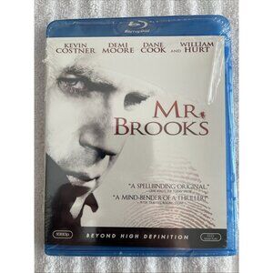 Mr. Brooks (Blu-ray) Kevin Costner,  Demi Moore OOP - New, Torn Shrinkwrap